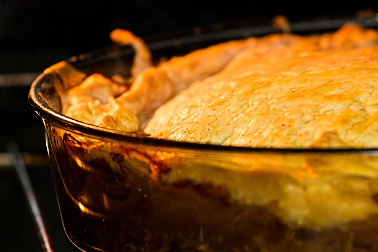 Dutch oven beef stew with tender beef and vegetables
